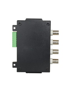 OEM BA614P-HAC Balun para HDTVI / HDCVI / AHD / CVBS - 4 canais passivos - Inclui 4 BA612P-HAC - Conexão BNC e RJ45 - ALC 2