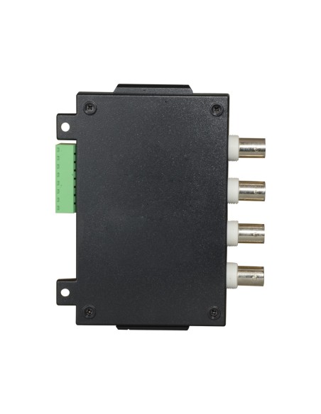 Comprar OEM BA614P-HAC Video Balun para HDTVI / HDCVI / AHD /CVBS - 4 canales pasivos - Incluye 4 BA612P-HAC - Conexión BNC y RJ