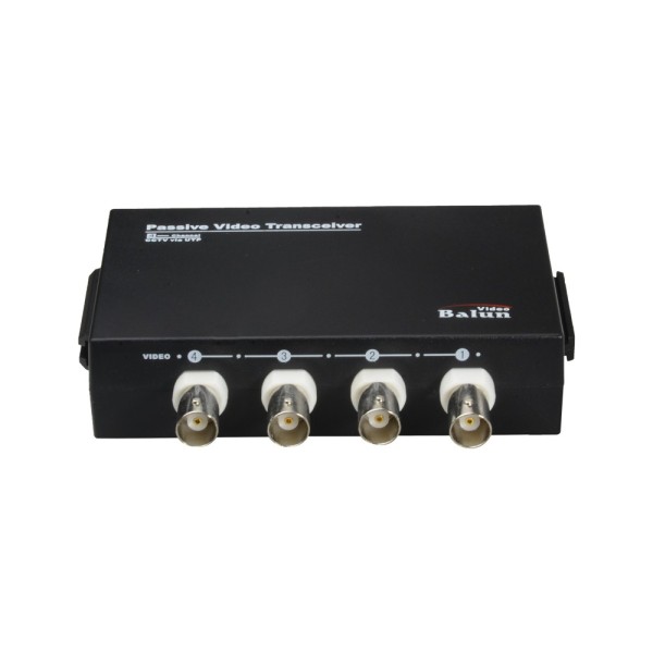 Acheter OEM BA614P-HAC Video Balun pour HDTVI / HDCVI / AHD /CVBS - 4 canaux passifs - Inclut 4 BA612P-HAC - Connexion BNC et RJ