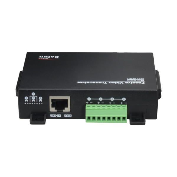 Acheter OEM BA614P-HAC Video Balun pour HDTVI / HDCVI / AHD /CVBS - 4 canaux passifs - Inclut 4 BA612P-HAC - Connexion BNC et RJ