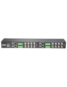 Acheter OEM BA616P-HD Video Balun 4N1 (HDTVI, HDCVI, AHD et CVBS) - 16 canaux passifs - Inclut 16 BA612P-HAC - Connexion BNC et 