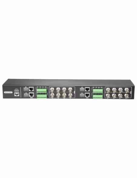 Acheter OEM BA616P-HD Video Balun 4N1 (HDTVI, HDCVI, AHD et CVBS) - 16 canaux passifs - Inclut 16 BA612P-HAC - Connexion BNC et 