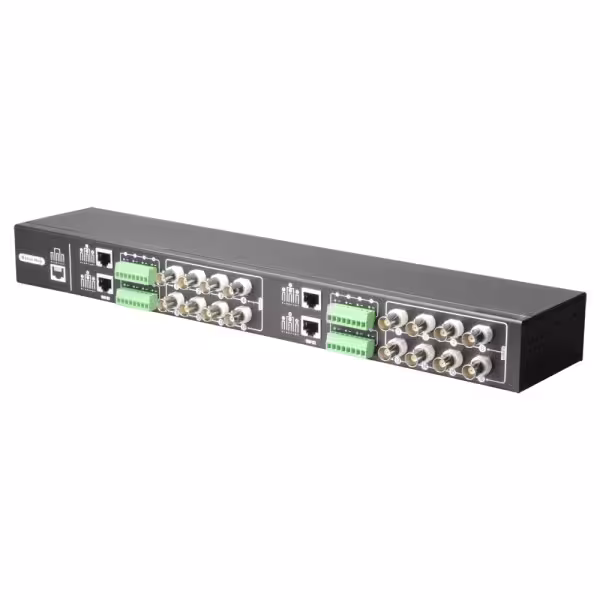 Acheter OEM BA616P-HD Video Balun 4N1 (HDTVI, HDCVI, AHD et CVBS) - 16 canaux passifs - Inclut 16 BA612P-HAC - Connexion BNC et 