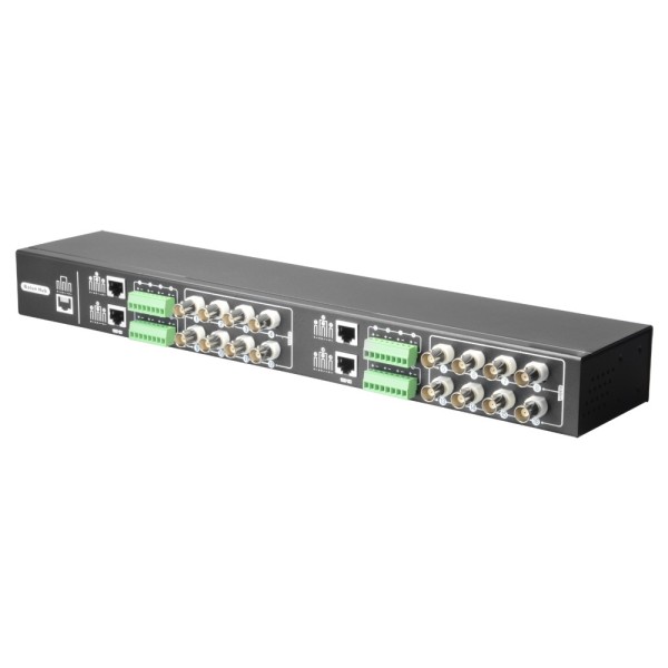 Kaufen OEM BA616P-HD Video-Balun 4N1 (HDTVI, HDCVI, AHD und CVBS) – 16 passive Kanäle – Enthält 16 BA612P-HAC – BNC- und R-Ansch