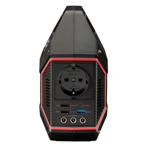 Comprar SAFIRE BATP100W-LI155WH Batería recargable de lítio - Gran capacidad 155Wh - 1 salida AC 220V - 3 salidas 9~12V DC - 4 s