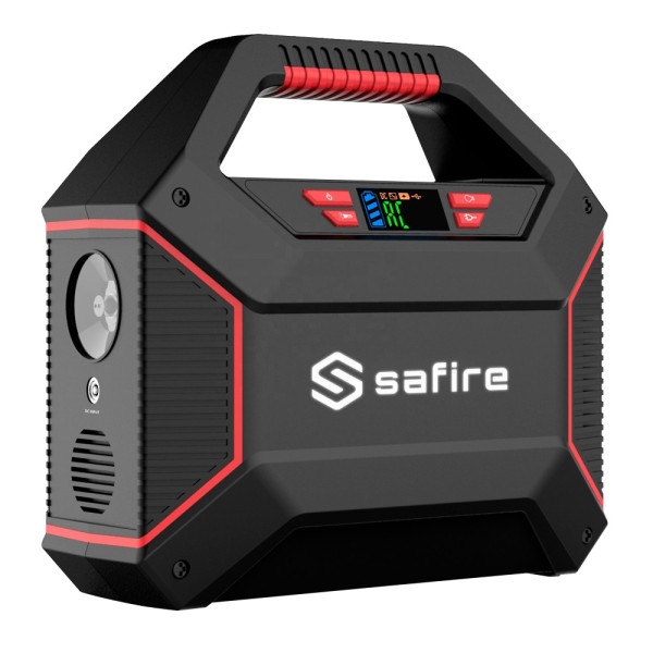 Acquistare SAFIRE BATP100W-LI155WH Batteria ricaricabile al litio - Grande capacità 155Wh - 1 uscita AC 220V - 3 uscite 9~12V DC
