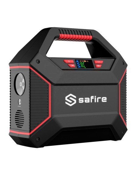 Safire BATP100W-LI155WH bateria recarregável com ltín - grande capacidade 155Wh - 1 saída AC 220V - 3 Saídas 9 ~ 12V DC - 4 Saíd