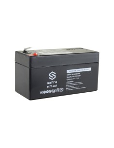 Safire Batt-1213 bateria recarregável - tecnologia de ácido de chumbo - tensão 12 V - capacidade de 1,3 ah - 58 x 97 x 65 mm / 5 2