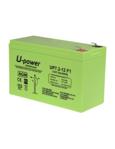 Comprar MASTER BATTERY BATT-1272-U Upower - Batería recargable - Tecnología plomo ácido AGM - Voltaje 12 V - Capacidad 7.2 Ah - 