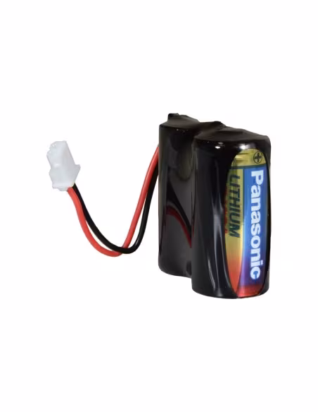 Comprar OEM BATT-2XCR123A-P Panasonic - Pack de pilas CR123A / CR17345 / 5018LC - En retráctil con conector Molex 5284 - Voltaje
