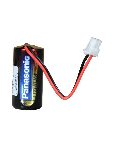 Acquistare OEM BATT-2XCR123A-P Panasonic - Pacco batterie CR123A / CR17345 / 5018LC - In guaina termorestringente con connettore