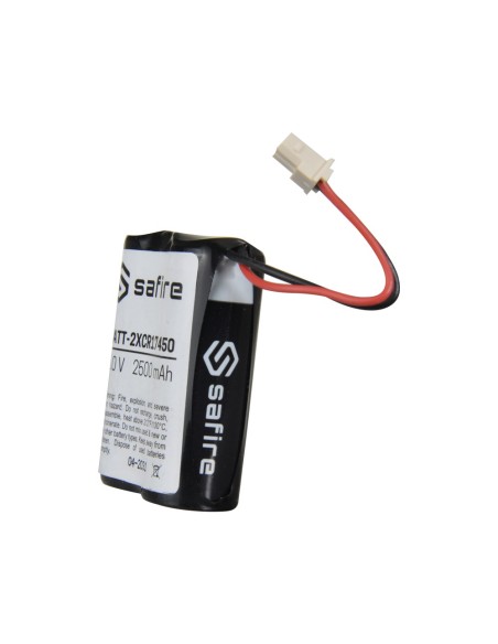 Comprar SAFIRE BATT-2XCR17450 Safire - Pack de pilas CR17450 / 4/5A / CR8L - En retráctil con conector Molex 5284 - Voltaje 6 V 