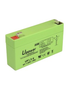Acheter MASTER BATTERY BATT-6013-U Upower - Batterie rechargeable - Technologie plomb-acide AGM - Tension 6 V - Capacité 1,3 Ah  2