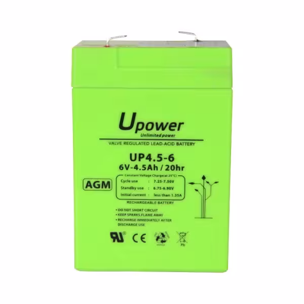 Acquistare MASTER BATTERY BATT-6045-U Upower - Batteria ricaricabile - Tecnologia piombo-acido AGM - Voltaggio 6 V - Capacità 4,