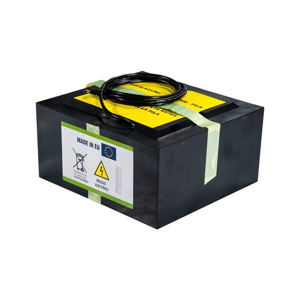 Acheter MASTER BATTERY BATT-60V-6000WH Batterie zinc-air - Tension 6,0 V - Capacité 6000 Wh - 162 x 396 x 190 mm / 12,55 kg - P