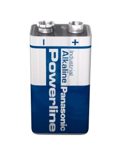 OEM Batt-6LR61 Panasonic - PP3 / 6LR61 Pilha - Tensão 9,0 V - Alcalina - Capacidade nominal 510 MAH - Compatível com produtos