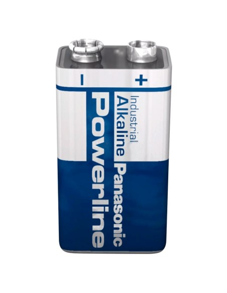 OEM Batt-6LR61 Panasonic - PP3 / 6LR61 Pilha - Tensão 9,0 V - Alcalina - Capacidade nominal 510 MAH - Compatível com produtos