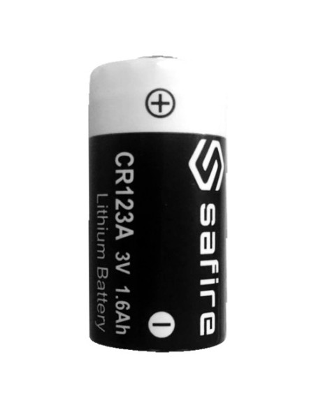 Acheter OEM BATT-CR123A Safire - Pile CR123A - Tension 3,0 V - Lithium - Capacité nominale 1600 mAh - Compatible avec les produi