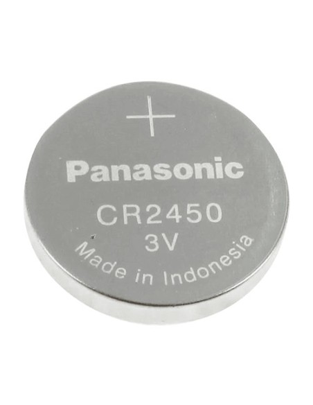Acheter OEM BATT-CR2450 Pile bouton CR2450 - Panasonic - Lithium Li-MnO2 non rechargeable - Tension 3,0 V - Capacité nominale 62