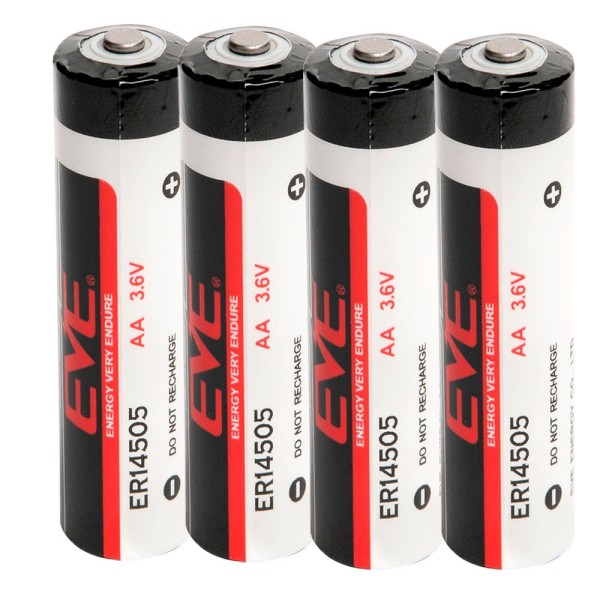 Comprar OEM BATT-ER14505-EVE EVE - Pila AA / ER14505 - Litio. Voltaje 3.6 V - Precio por pila. Venta en pack de 4 - Capacidad no