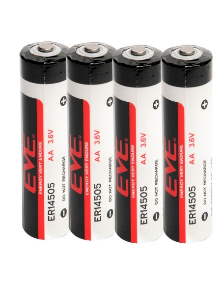 Comprar OEM BATT-ER14505-EVE EVE - Pila AA / ER14505 - Litio. Voltaje 3.6 V - Precio por pila. Venta en pack de 4 - Capacidad no