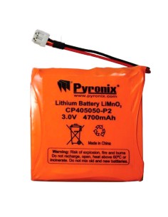 Acheter OEM BATT-ES1 Batterie de secours - Lithium - Rechargeable - 3 V - 4700 mAh - Compatible avec DELTABELL et XDH10TT1-WE