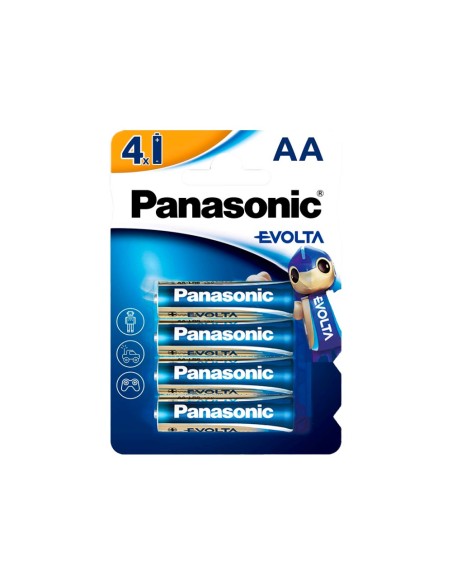 OEM Batt-LR06-P Panasonic - Pilha AA / LR06 - Pacote de 4 - 1,5 V - Alcalina - Preço por pilha. Venda em pacotes de 4