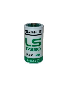 OEM Batt-LS17330-S SAFT - pilha AA / LS17330 - Tensão 3.6 V - Lítio - Capacidade nominal 2100 mAh - Compatível com RSI VideoFied
