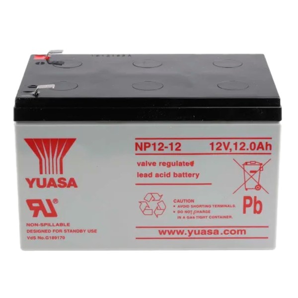 Comprar OEM BATT-NP12-12 Yusa NP12-12 - Batería recargable - Tecnología plomo ácido AGM - Capacidad 12 Ah / 12 V - 98 x 151 x 97