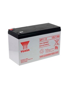 OEM BATT-NP7-12 Yuasa NP7-12 - Bateria recarregável - tecnologia de chumbo de ácido AGM - Capacidade 7 ah / 12 V - 65 x 151 x 97