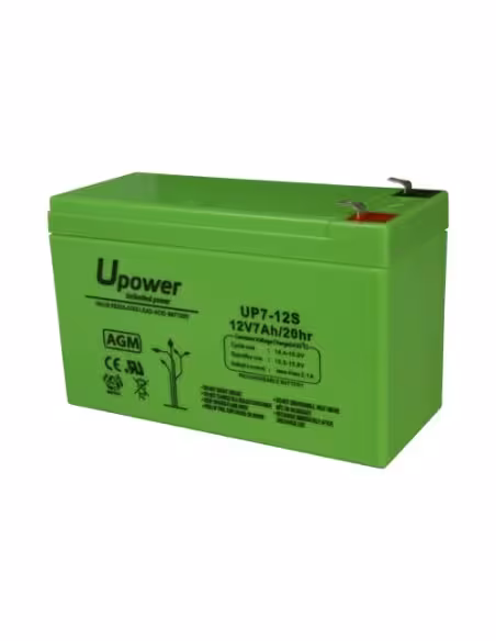 Kaufen MASTER BATTERY BATT1270-U Upower – Wiederaufladbarer Akku – AGM-Blei-Säure-Technologie – Spannung 12 V – Kapazität 7,0 Ah