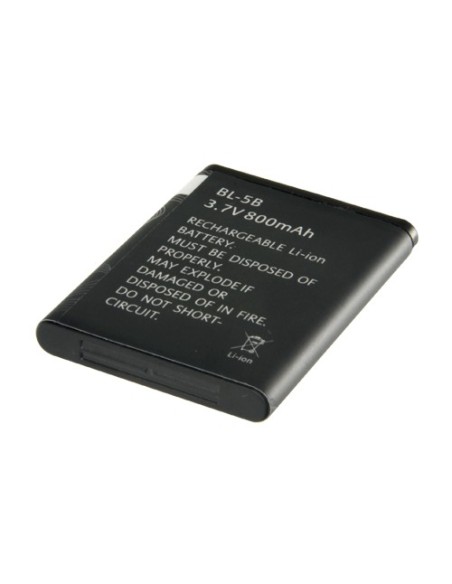 Kaufen CHUANGO BL-5B Backup-Batterie – Lithium – Wiederaufladbar – 3,7 V – 900 mAh – Kompatibel mit Alarmzentralen
