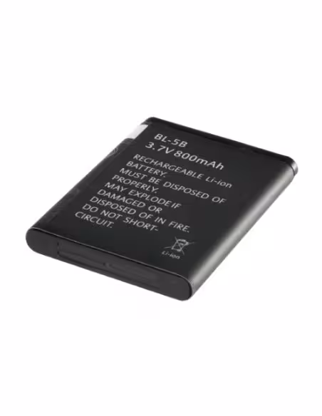 Acheter CHUANGO BL-5B Batterie de secours - Lithium - Rechargeable - 3,7 V - 900 mAh - Compatible avec les panneaux d’alarme