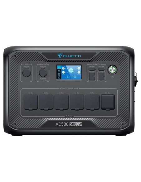 Bluetti BL-AC500-1XB300K Kit Bluetti Battery Doméstico - Capacidade 2765Wh - Potência 5000W - Múltiplas descansas e formulários