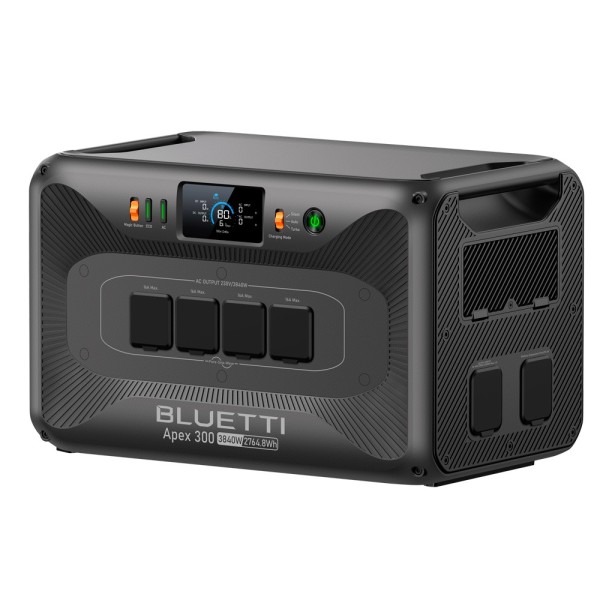 Comprar BLUETTI BL-APEX300 Estación de energía portátil - Gran capacidad 2765Wh - Potencia salida 3840W - Formas de recarga múlt