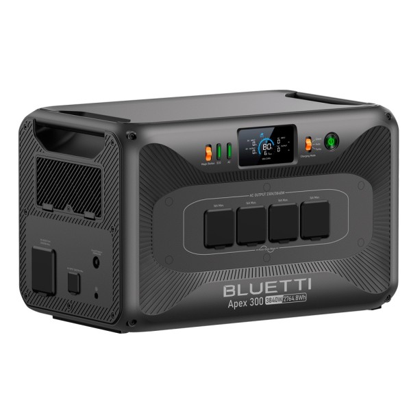 Comprar BLUETTI BL-APEX300 Estación de energía portátil - Gran capacidad 2765Wh - Potencia salida 3840W - Formas de recarga múlt