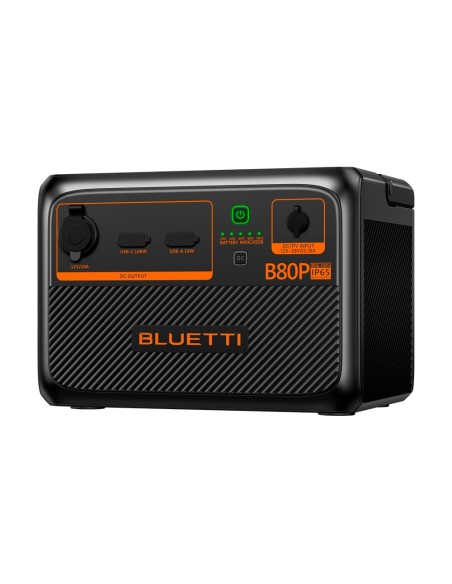 Kaufen BLUETTI BL-B80P Erweiterungsbatterie – Große Kapazität 806 Wh (36 Ah) – LiFePO4 51,2 V / 36 Ah – Ausgänge und Lademöglich