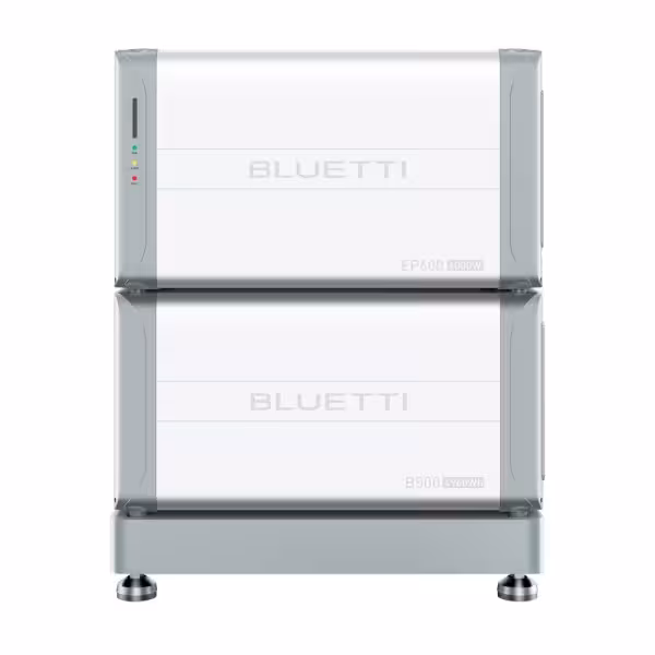 Acquistare BLUETTI BL-EP600-1XB500 Kit batteria domestica - Inverter + Batteria + Supporto - Grande capacità 4960 Wh - Potenza 6