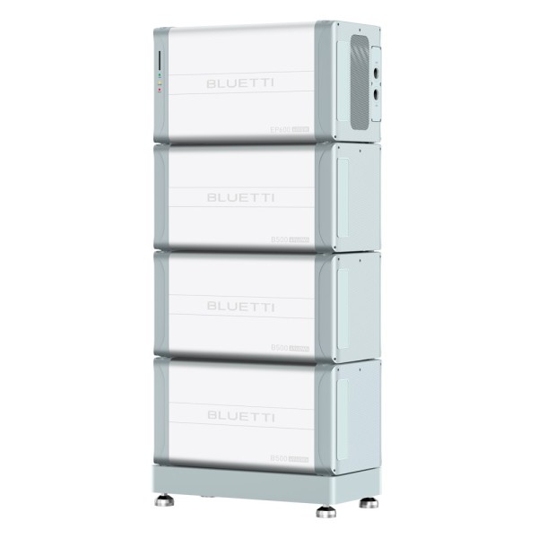 Acquistare BLUETTI Kit BL-EP600-3XB500 batteria domestica - Inverter + Batteria + Supporto - Grande capacità 14880Wh - Potenza 6