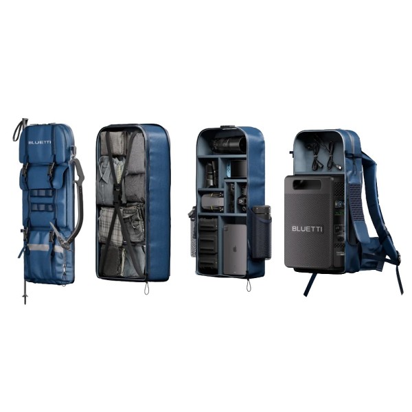 Comprar BLUETTI BL-HANDSFREE2-PACK Estación de energía para mochila 60L - Capacidad 512Wh - Potencia salida 600W - Salidas y for