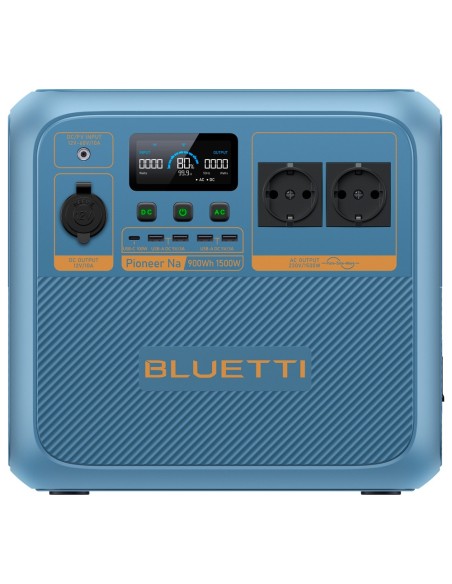 Comprar BLUETTI BL-PIOONER-NA Estación de energía portátil de Sodio - Gran capacidad 900Wh - Potencia salida 1500W - Salidas y f