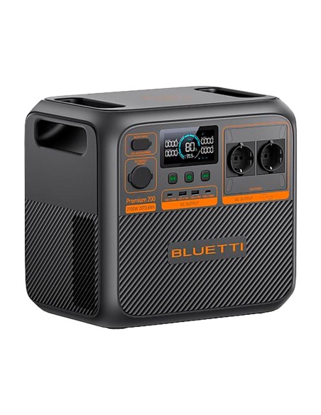 Comprar BLUETTI BL-PREMIUM-200V2 Estación de energía portátil - Gran capacidad 2074Wh - Potencia salida 2700W - Salidas y formas