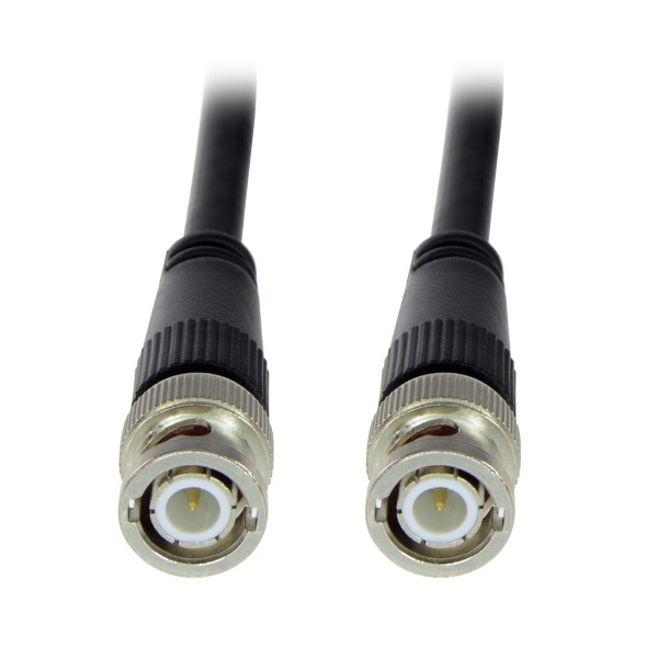 Acheter OEM BNC1-100 Câble coaxial préassemblé - BNC mâle vers BNC mâle - Coaxial RG59 - Longueur 1 m - Pour connexion de balun 