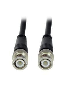 OEM BNC1-50 Cabo Coaxial Preparado - BNC Macho para BNC Masculino - Coaxial RG59 - Comprimento 0.5 M - Para Balun Connection Fem 2