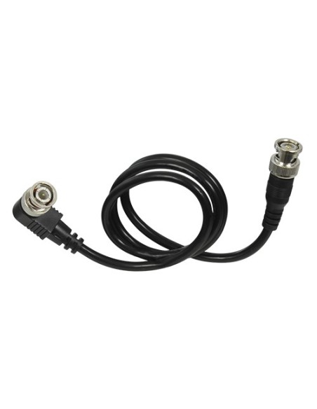 Comprar OEM BNC1-60-L Cable coaxial RG59 - Conector BNC macho en codo - Conector BNC macho recto - 60 cm de longitud - Vídeo - B