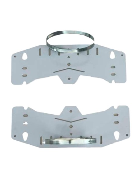 Comprar OEM BOXPOLE-4030 Soporte de poste y pared - Rango diámetro 90-100 Ø  - 2 piezas - Compatible con BOX-403017-IP65 y BOX-4