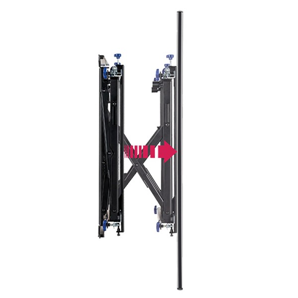 Acheter B-TECH BT-BT8312 Support Pop-Out - Poids supporté 50 kg - VESA 600x400 mm - Distance au mur de 70 ~ 223 mm - Micro-