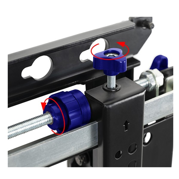 Acheter B-TECH BT-BT8312 Support Pop-Out - Poids supporté 50 kg - VESA 600x400 mm - Distance au mur de 70 ~ 223 mm - Micro-