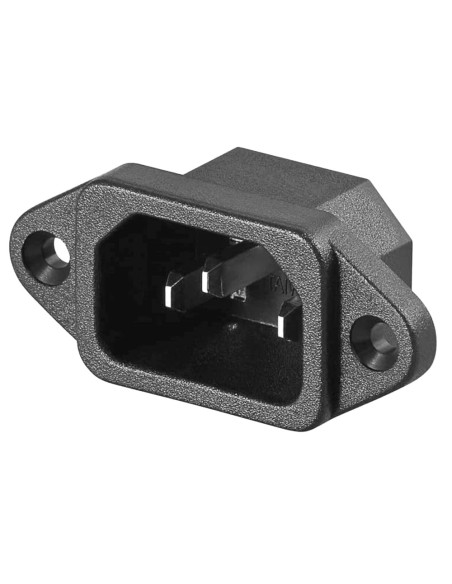 Comprar OEM C14PLUG-FLUSH Adaptador  - Cable AC desnudo a conector C14 - Montaje encastrado C14PLUG-FLUSH