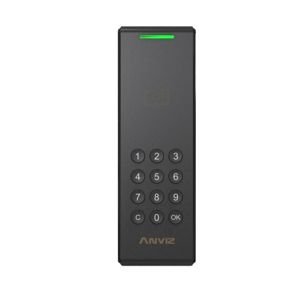 ANVIZ C2KA-BT-WiFi Controle de Acesso PoE IP65 - EM / MF Card e PIN - 10.000 usuários | 100.000 registros - TCP / IP, WiFi, Blue